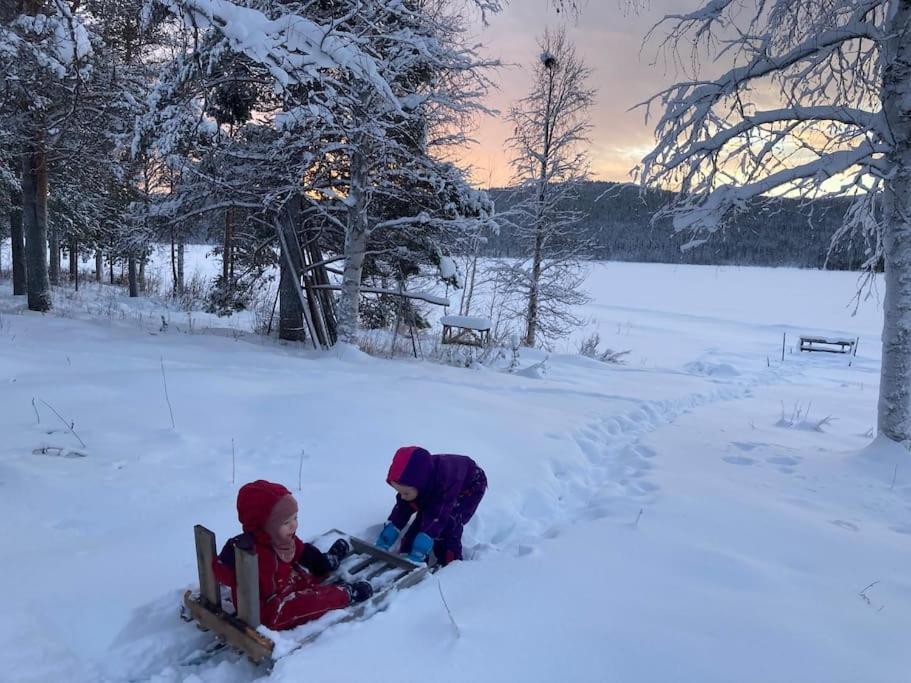 Lakeside Wilderness Cabin Jokkmokk Dış mekan fotoğraf
